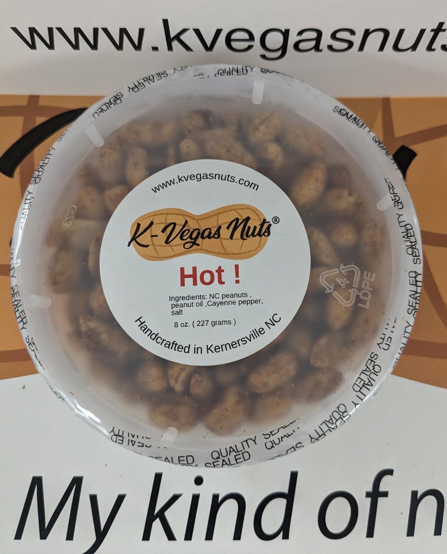 8 oz deli - tub | K-Vegas Nuts